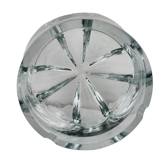 Vintage Heavy Krosno Poland Crystal Ashtray - Picture 2 of 3